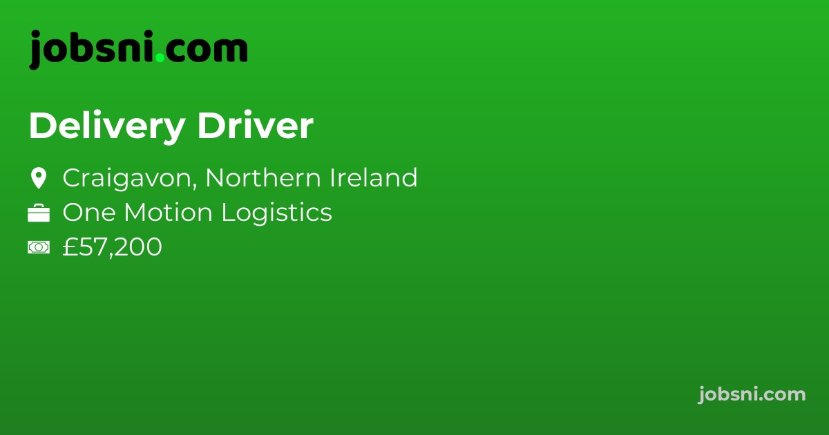 Delivery Driver - Apply Now