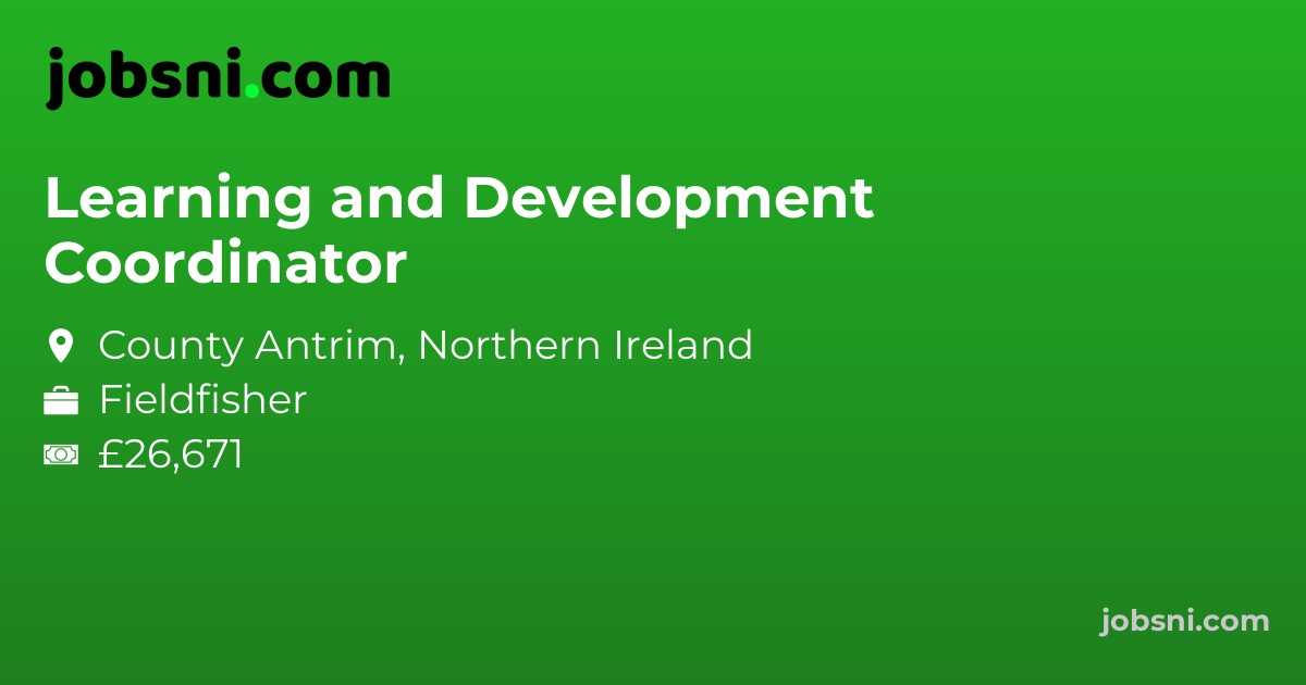 Learning and Development Coordinator - Apply Now