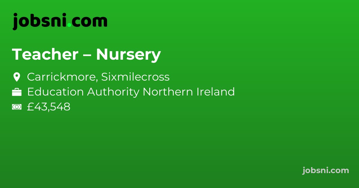 Teacher – Nursery - Apply Now