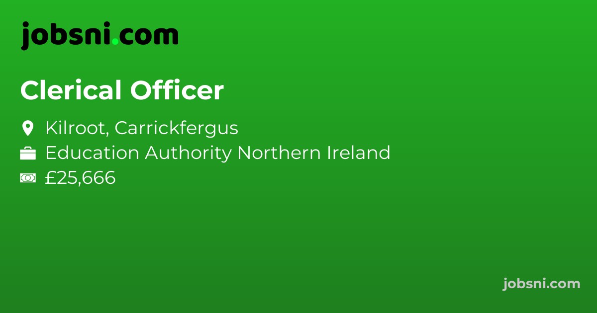 Clerical Officer - Apply Now