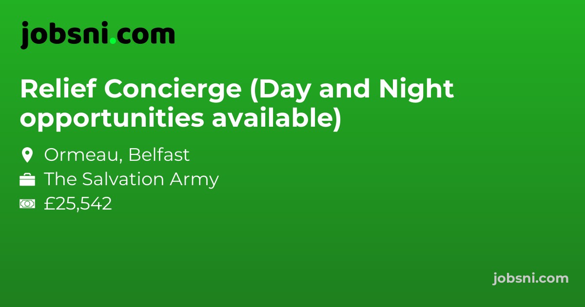 Relief Concierge (Day and Night opportunities available) - Apply Now