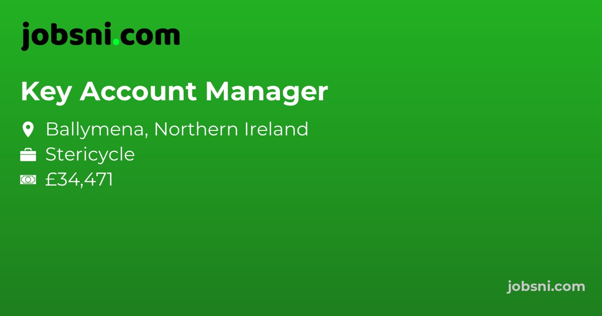Key Account Manager - Apply Now
