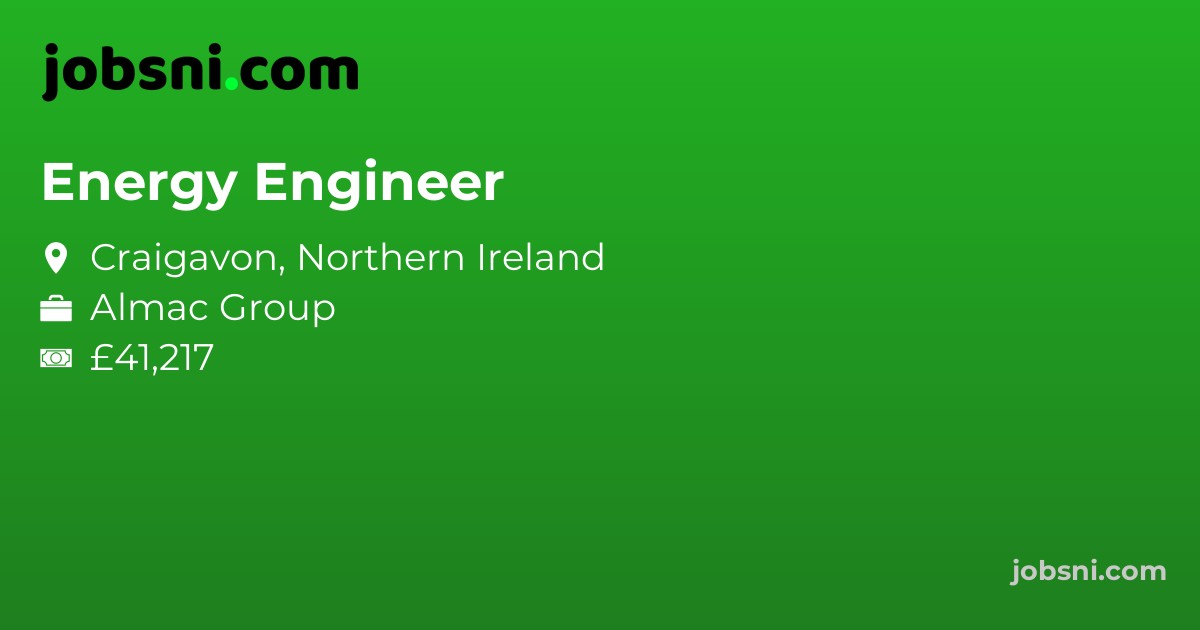 Energy Engineer - Apply Now