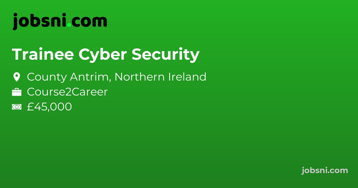 Trainee Cyber Security - Apply Now