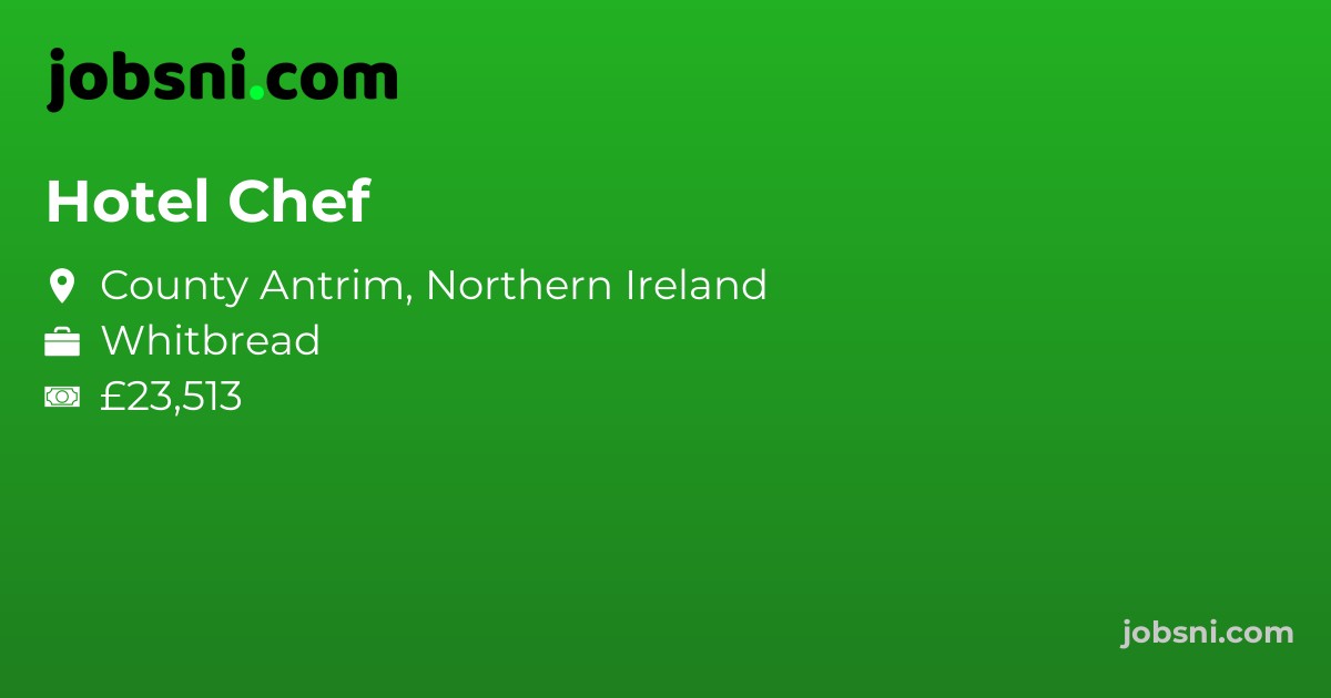Hotel Chef - Apply Now