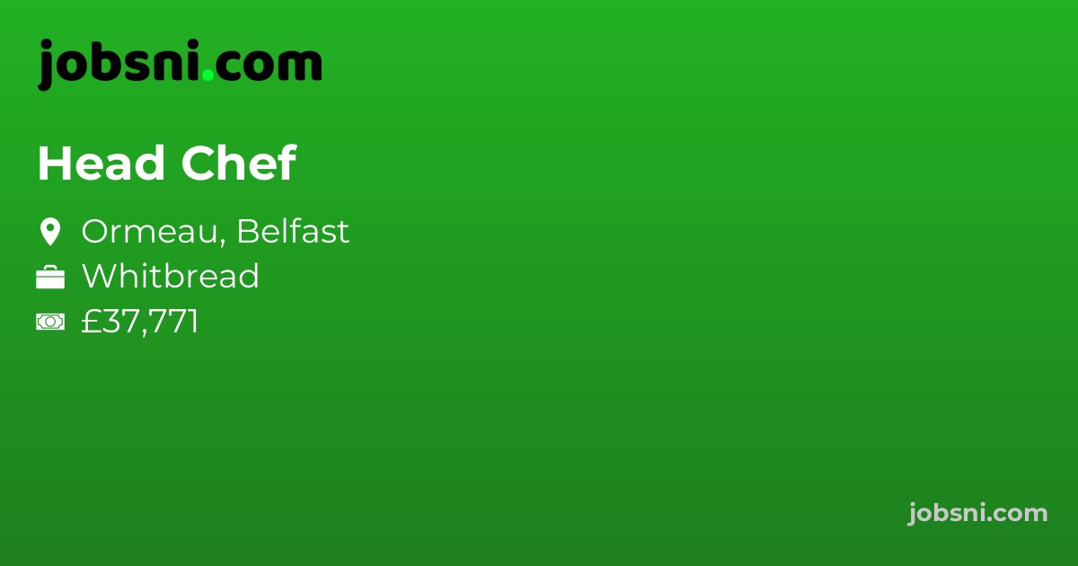 Head Chef - Apply Now