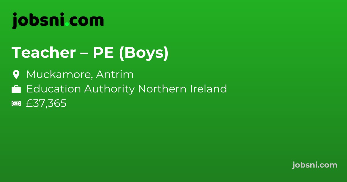 Teacher – PE (Boys) - Apply Now