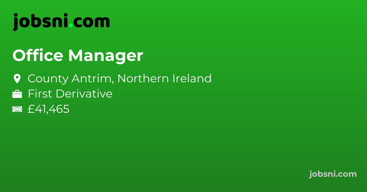 Office Manager - Apply Now