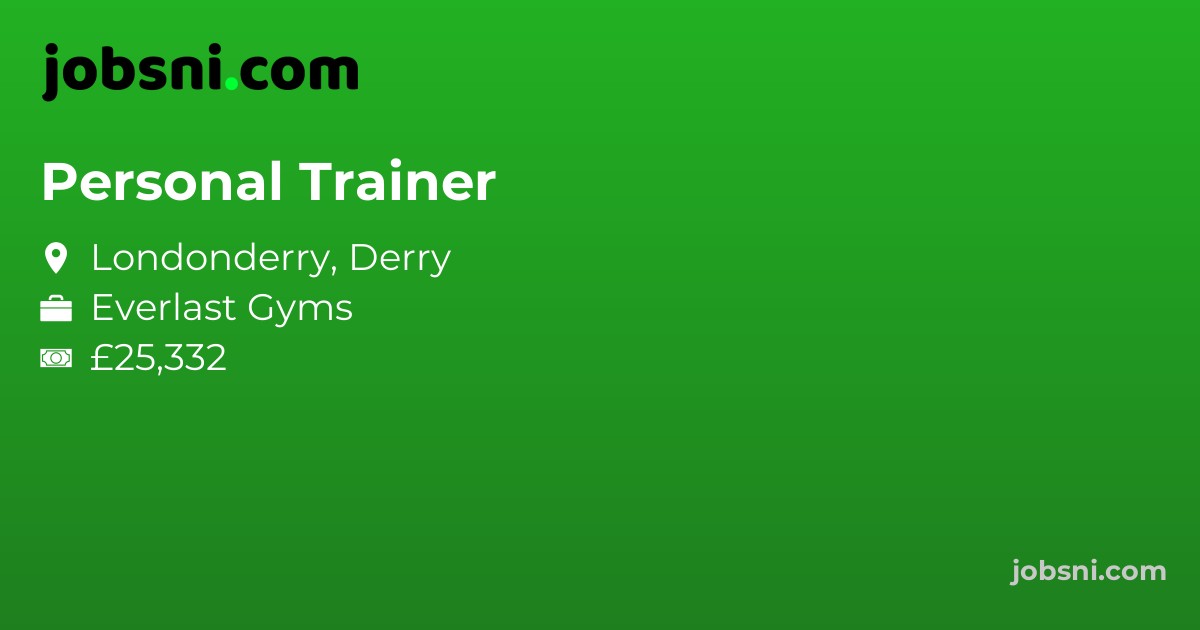 Personal Trainer - Apply Now