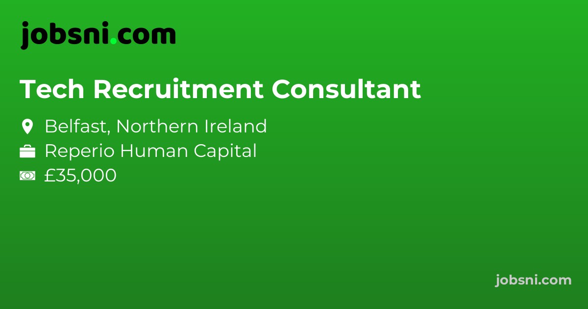 Tech Recruitment Consultant - Apply Now