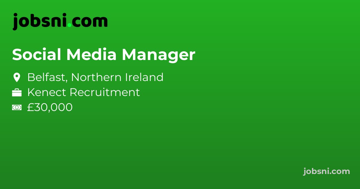Social Media Manager - Apply Now