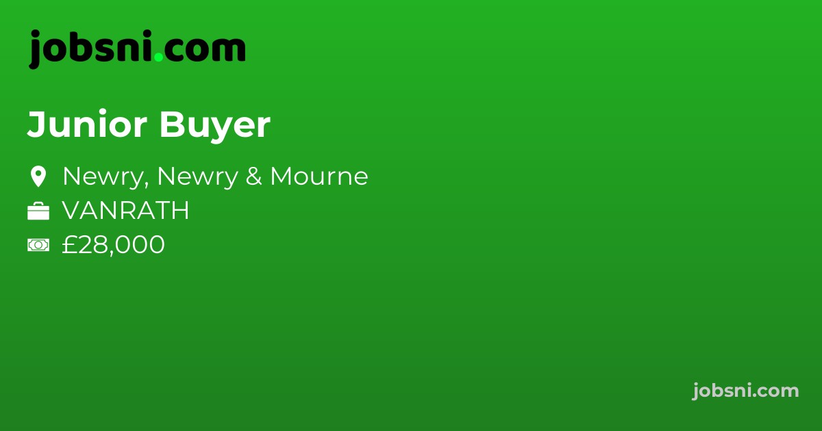 Junior Buyer - Apply Now