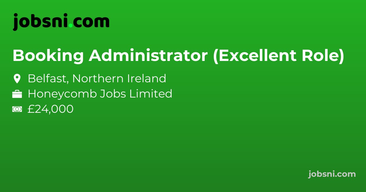 Booking Administrator (Excellent Role) - Apply Now