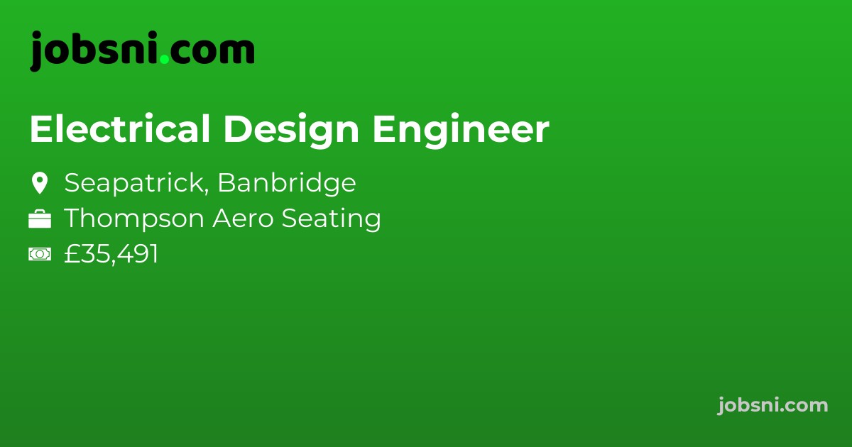 Electrical Design Engineer - Apply Now