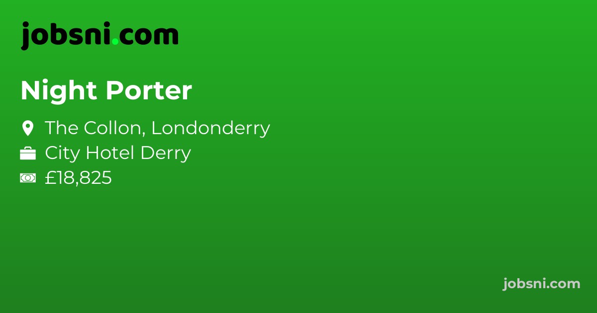 Night Porter - Apply Now