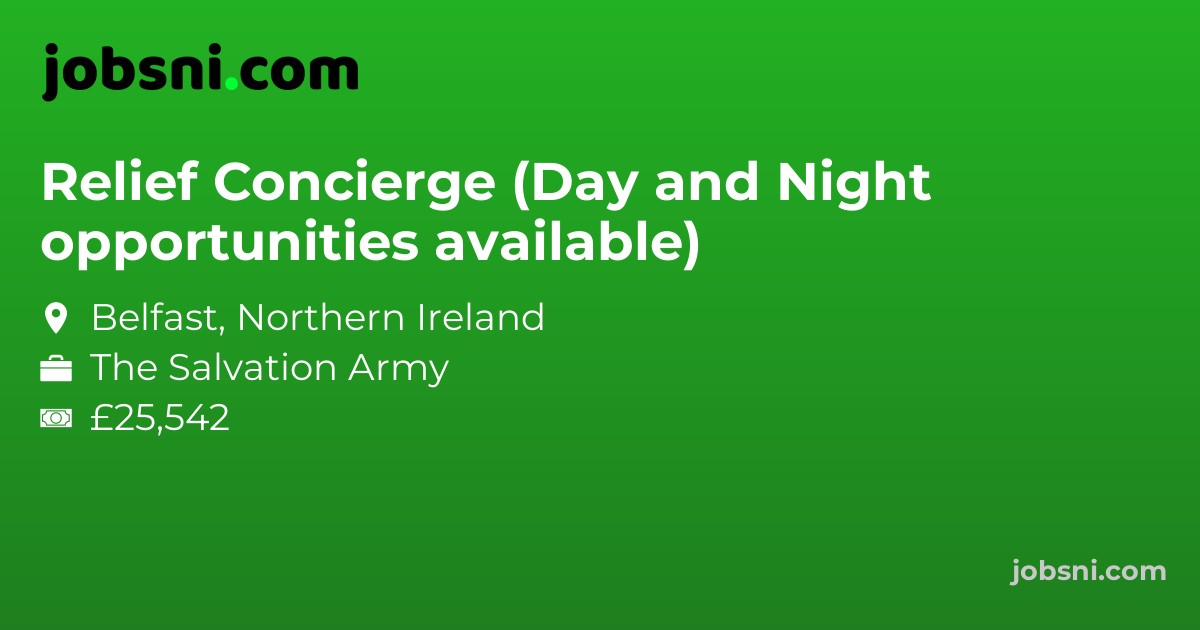 Relief Concierge (Day and Night opportunities available) - Apply Now
