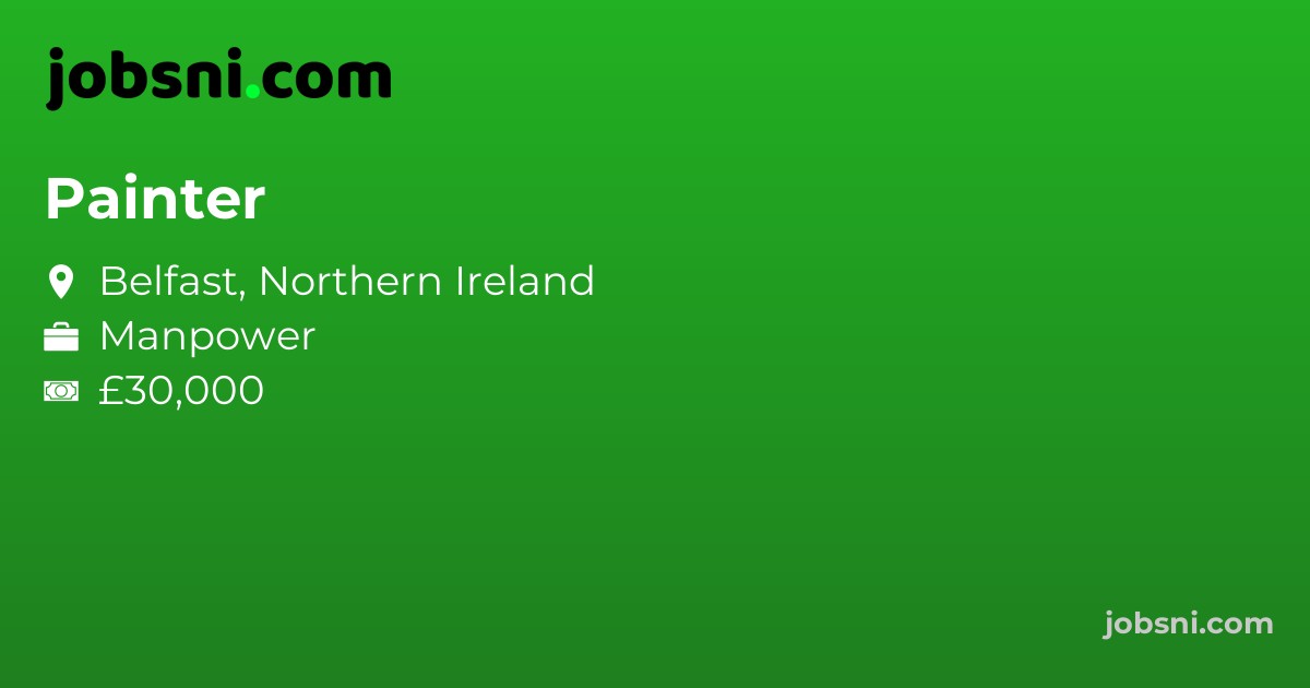 Painter - Apply Now