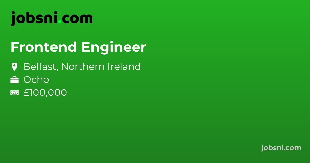 Frontend Engineer - Apply Now