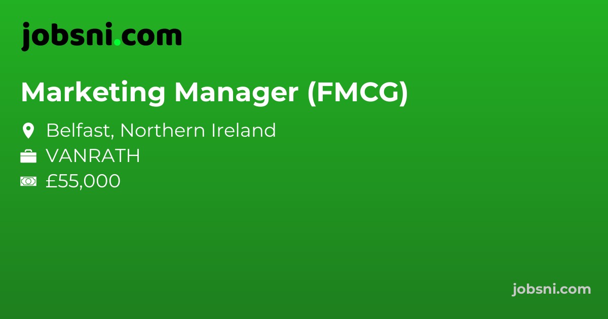 Marketing Manager (FMCG) - Apply Now