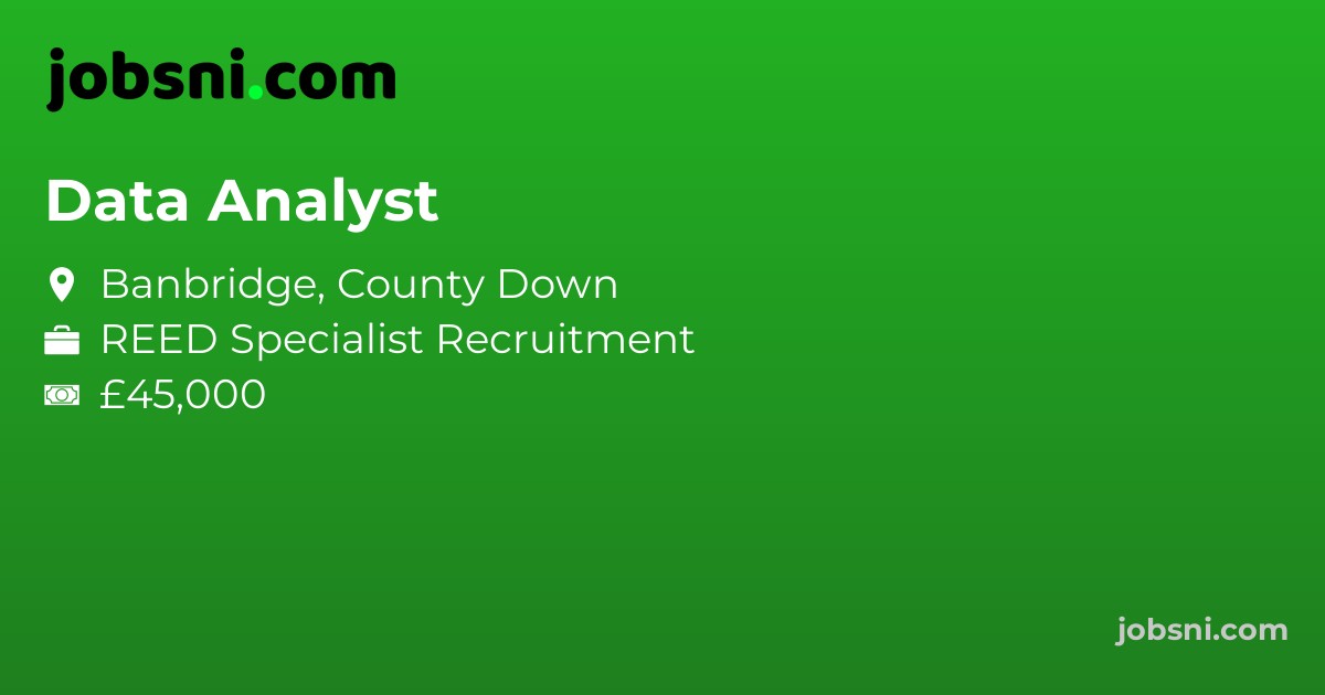Data Analyst - Apply Now