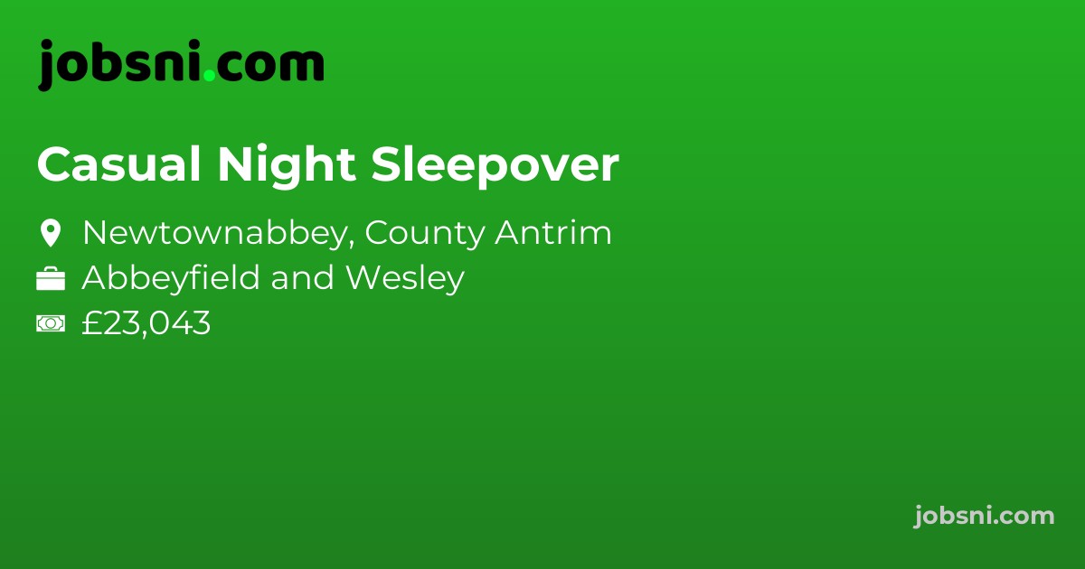 Casual Night Sleepover - Apply Now