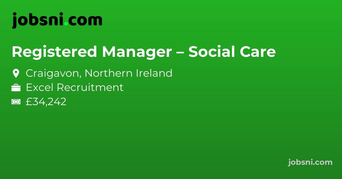 Registered Manager – Social Care - Apply Now