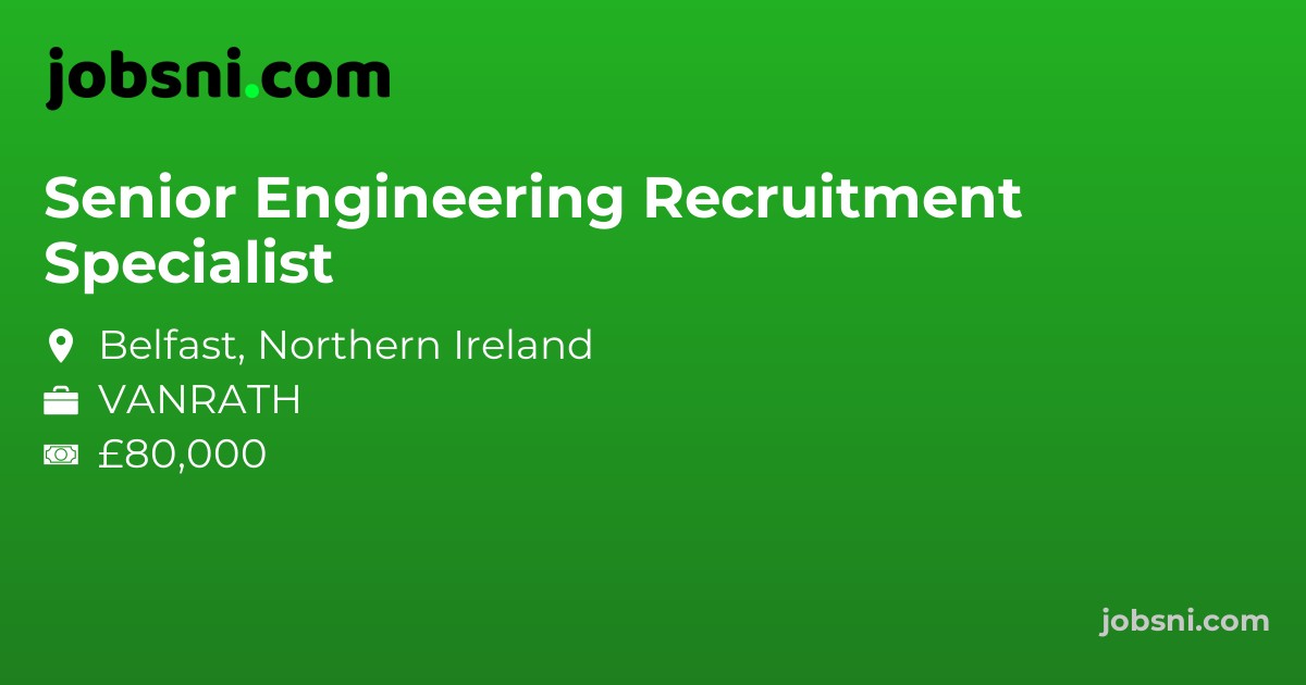 Senior Engineering Recruitment Specialist - Apply Now