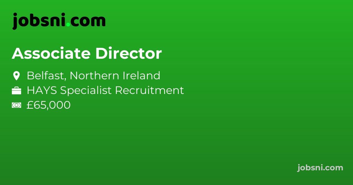 Associate Director - Apply Now