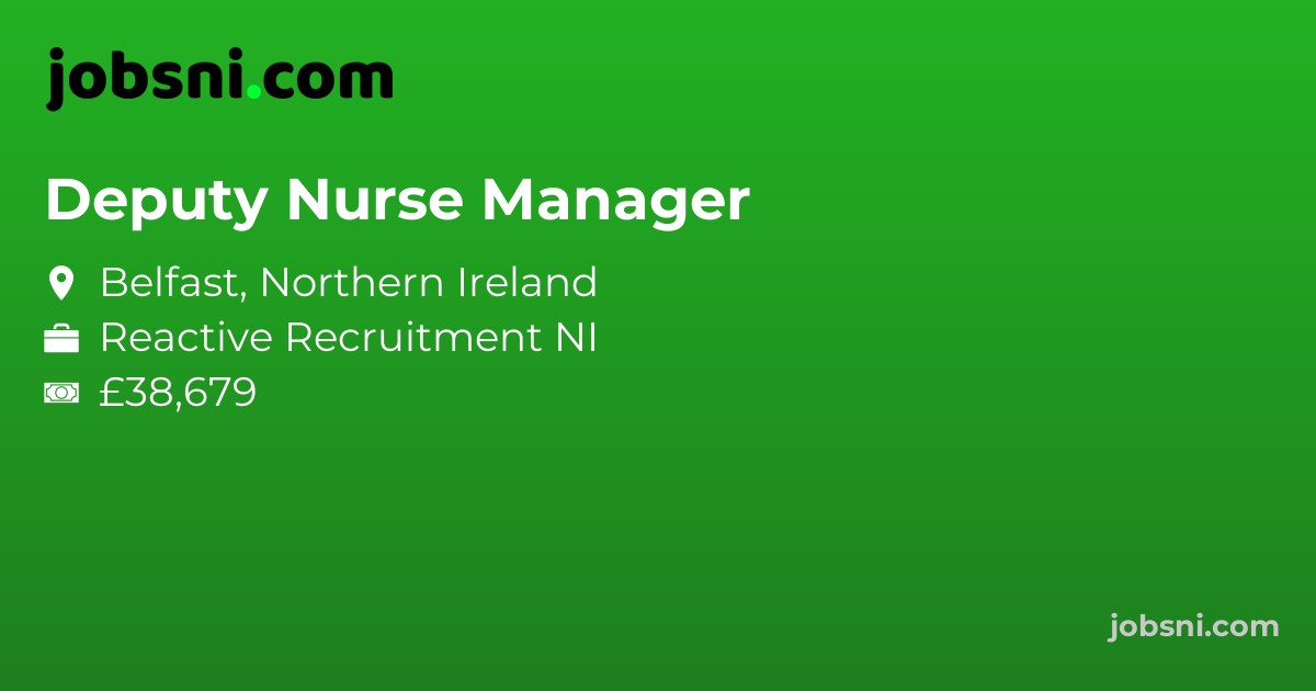 Deputy Nurse Manager - Apply Now