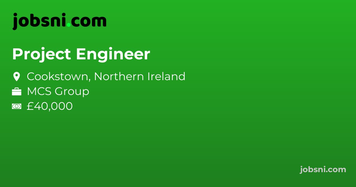 Project Engineer - Apply Now