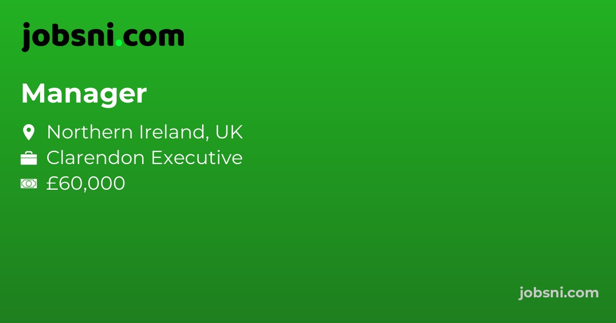 Manager - Apply Now