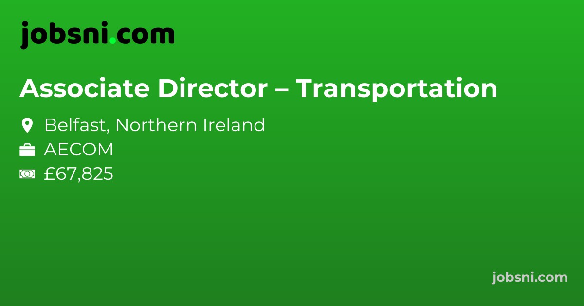 Associate Director – Transportation - Apply Now