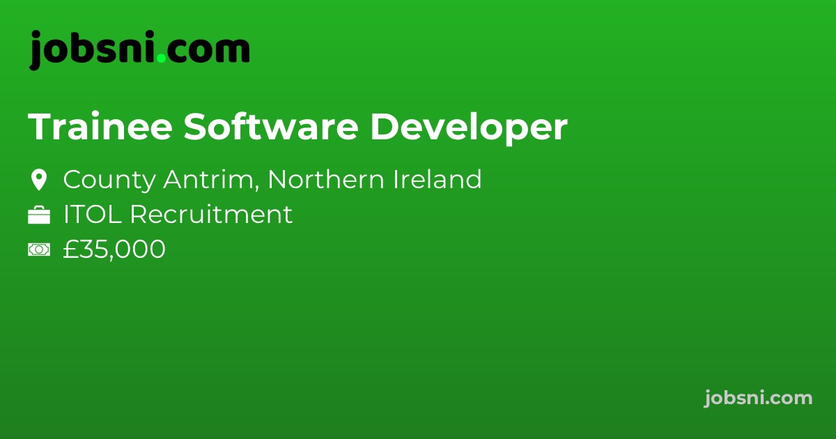 Trainee Software Developer - Apply Now