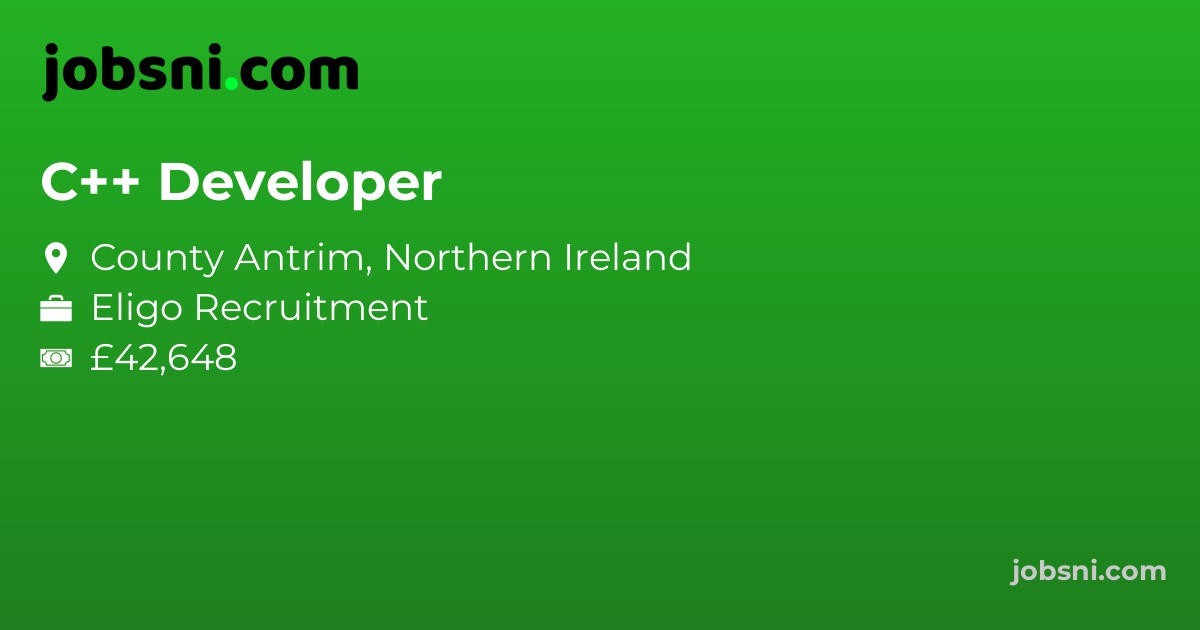 C++ Developer - Apply Now