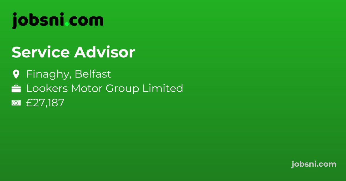Service Advisor - Apply Now