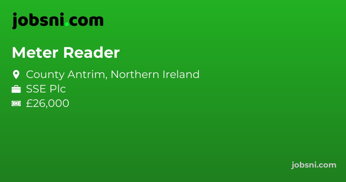 Meter Reader - Apply Now