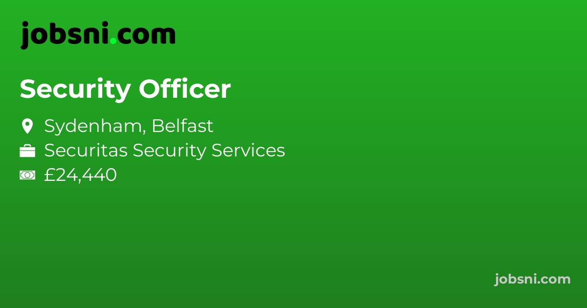 Security Officer - Apply Now