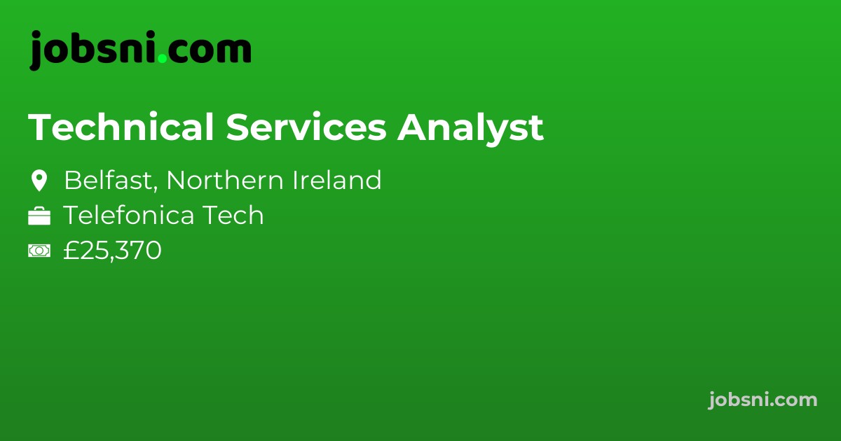 Technical Services Analyst - Apply Now