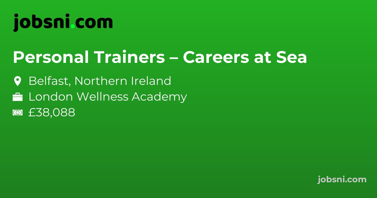 Personal Trainers – Careers at Sea - Apply Now
