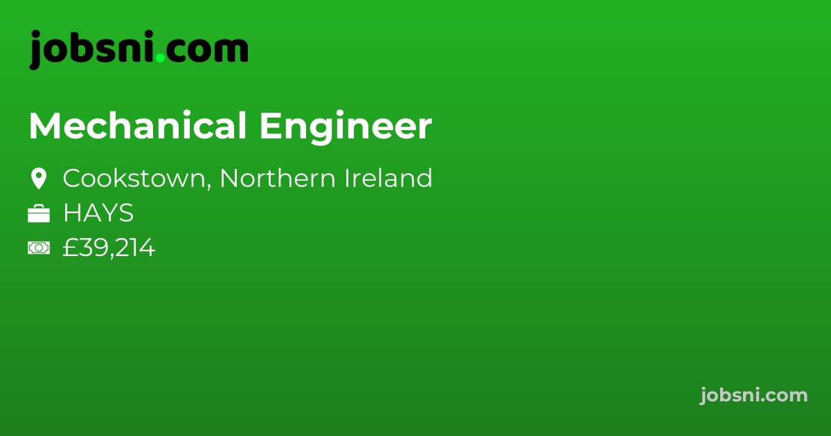 Mechanical Engineer - Apply Now