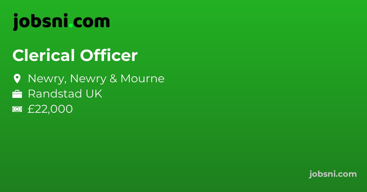 Clerical Officer - Apply Now