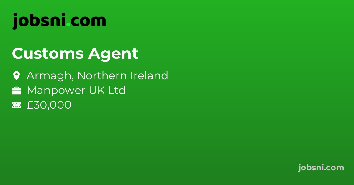 Customs Agent - Apply Now