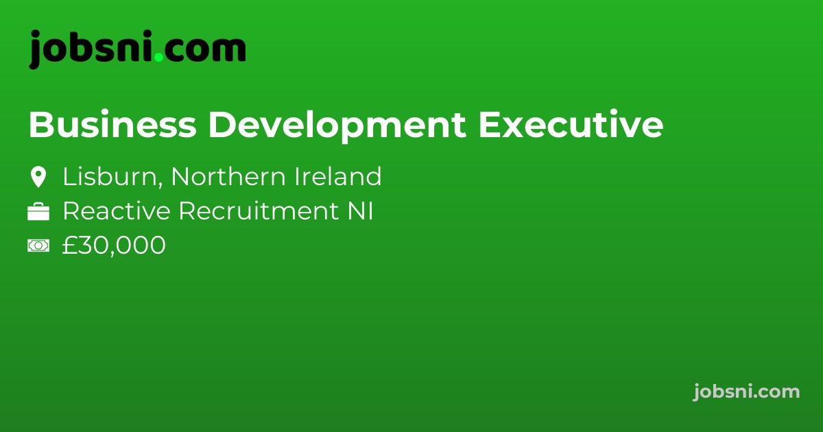 Business Development Executive - Apply Now