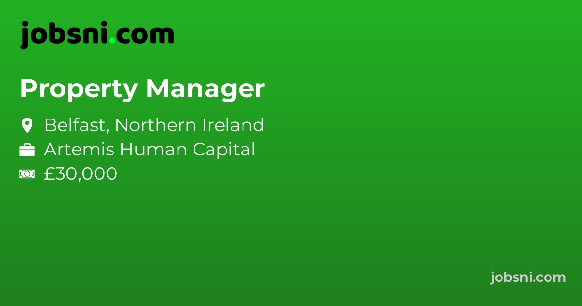 Property Manager - Apply Now