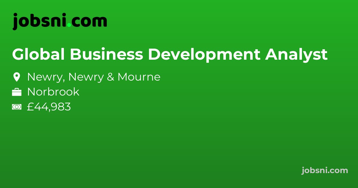 Global Business Development Analyst - Apply Now