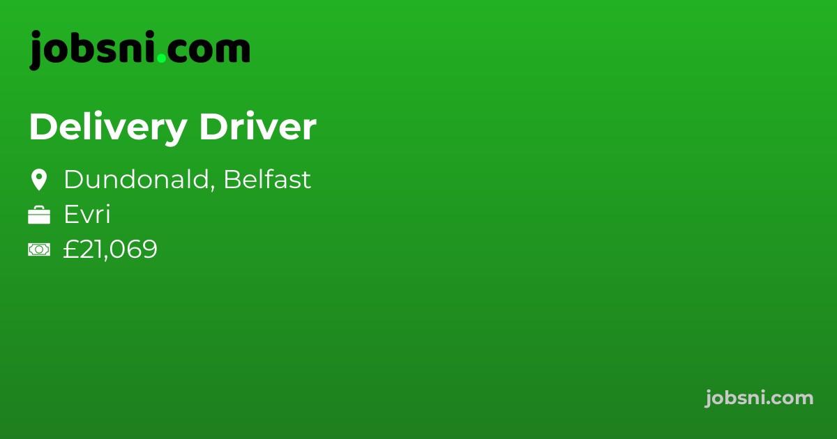 Delivery Driver - Apply Now