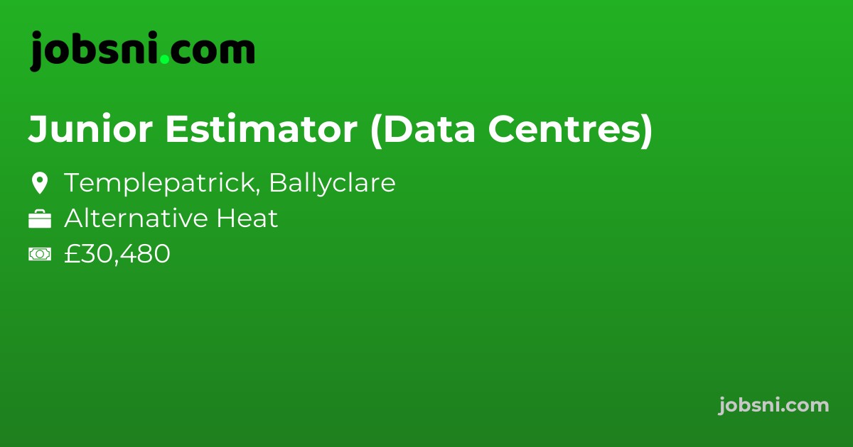 Junior Estimator (Data Centres) - Apply Now