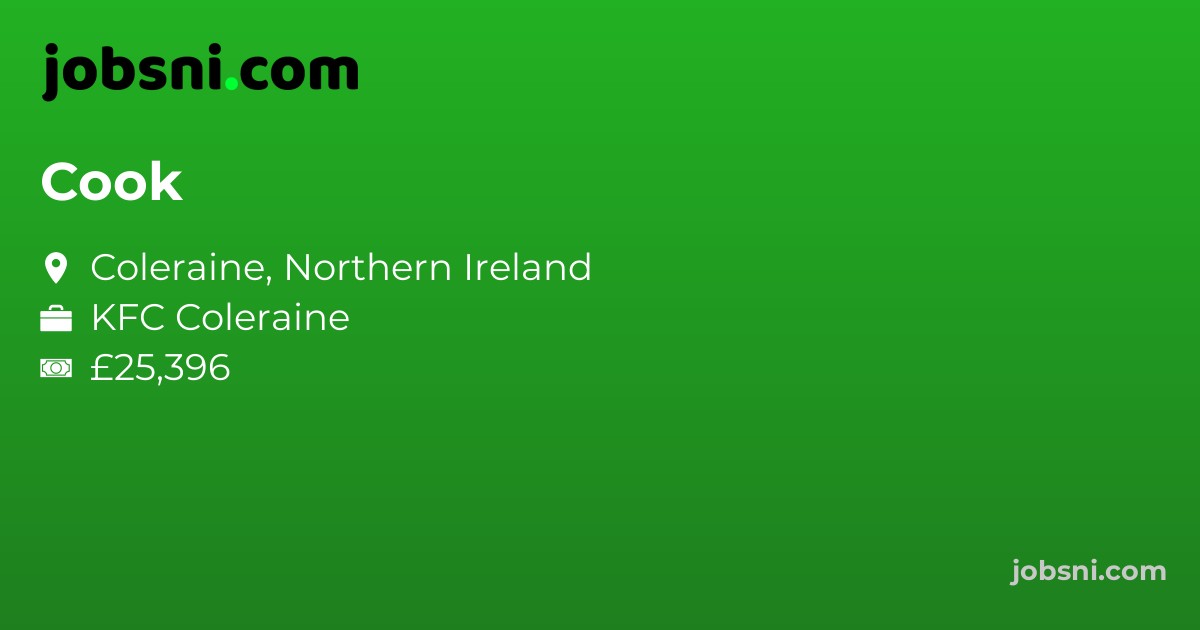 Cook - Apply Now