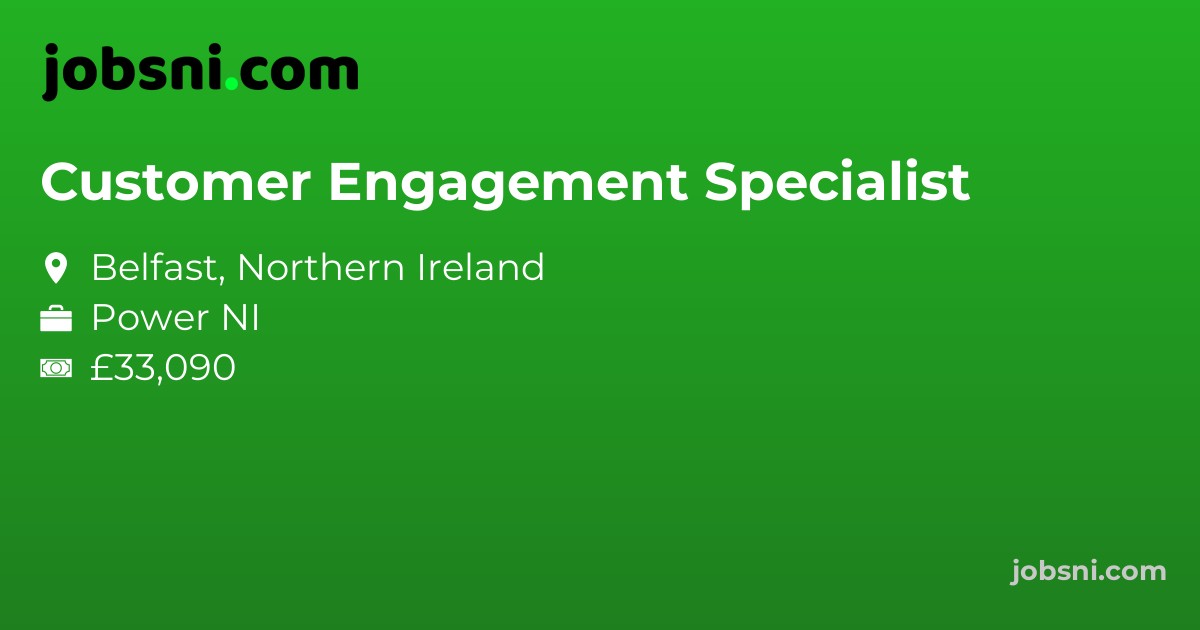 Customer Engagement Specialist - Apply Now