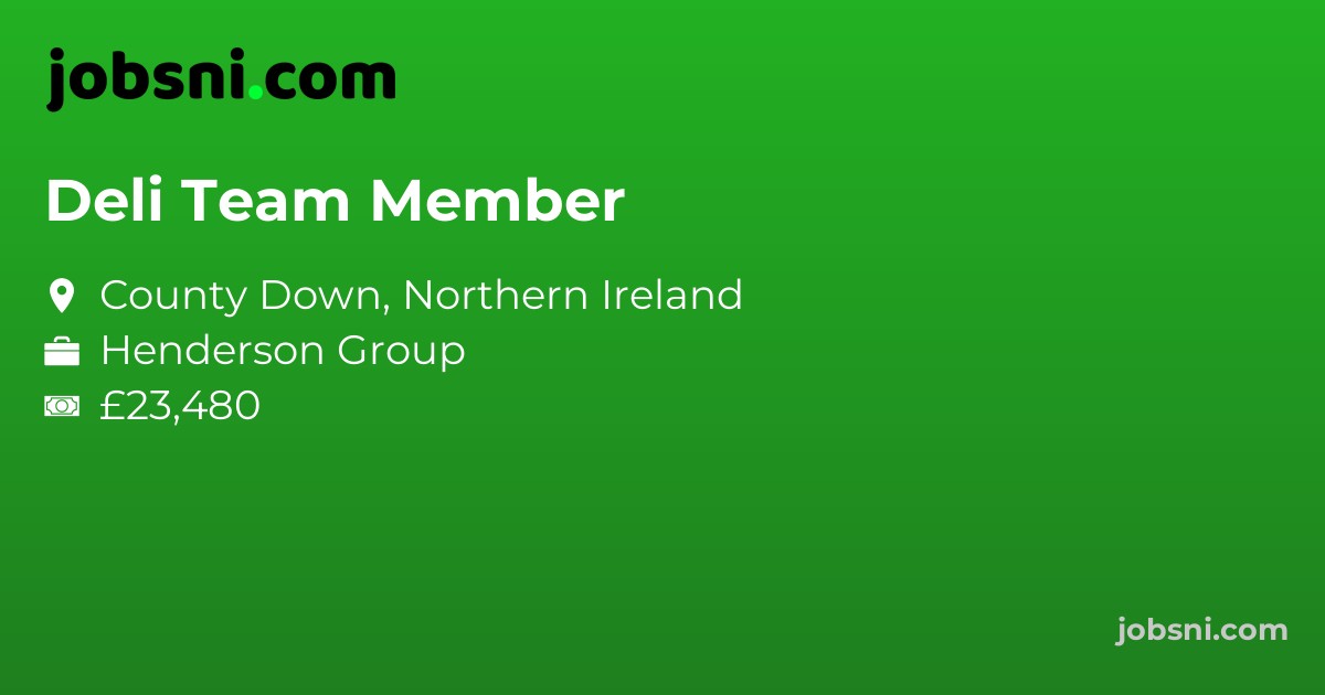 Deli Team Member - Apply Now